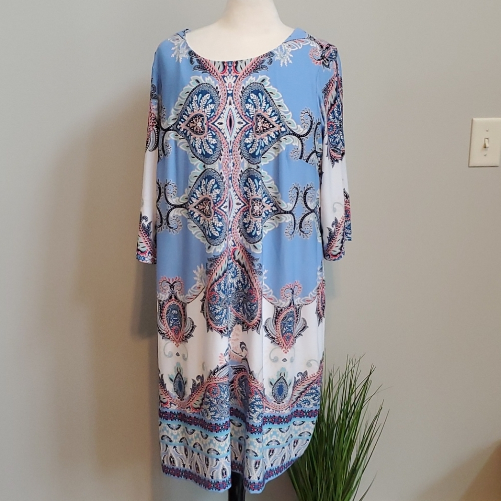 Dress Barn Roz & Ali dress size 16, New!